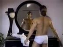 Jerking To A Jeff Stryker video scene Then sucking him For Real