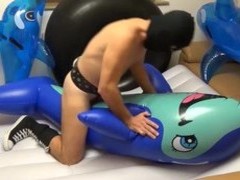Blauen Orca Masturbieren