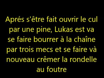 Lukas Se Fait Bourrer � La Cha�ne