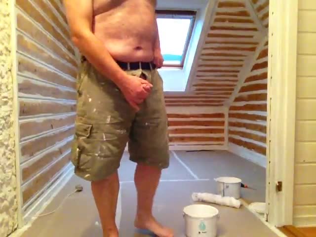 I Was Doing Some acheting In The Attic, And Got actually lustful. So I Had To wank Off. I cummed In The achetbucket. I Hope It crazye A valuable Shade