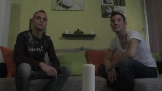 Two youthful homosexuals Go To A Porn Casting To slam