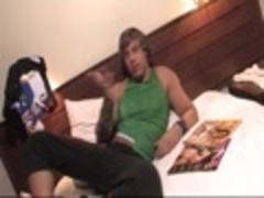 Muscle man Jerking And