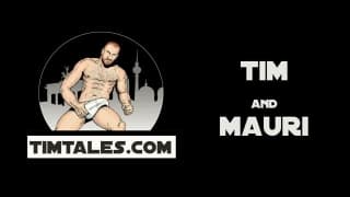 Mauri Is A muscular Bear Being nailed By Tim