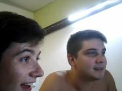 French charming fellows Have Sex first Time On web camera