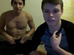 gracious males Hard nail On cam,sperm Inside arse