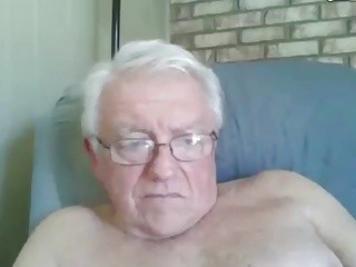 old man Show On web camera