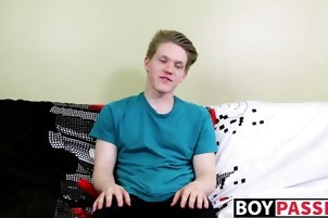 Taylor Tyce acquires A in nature's garb dick In His butthole After An Interview
