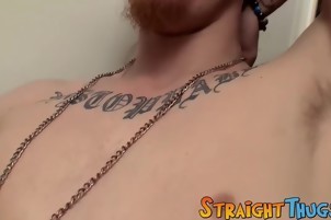 long Hair guy Billy Jerks His Hard weenie In Front Of Camera