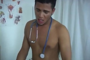 Bulge At Medical Exam gay Keeping Up A Steady Pace Nurse