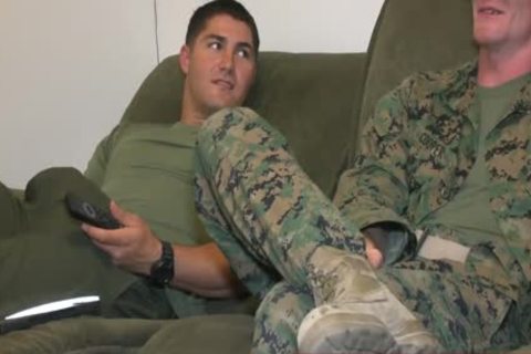 Marines Nick & James Experiment With Fleshjack