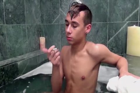 Oversexed And Petite boyz acquires To Jerk His Peter In The Shower