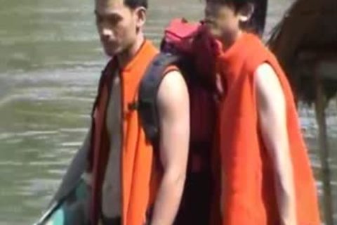 Thai boyz naked On A River