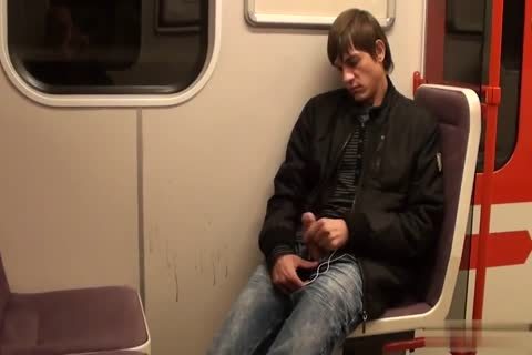 juicy legal age teenager Jacking Off In The Subway