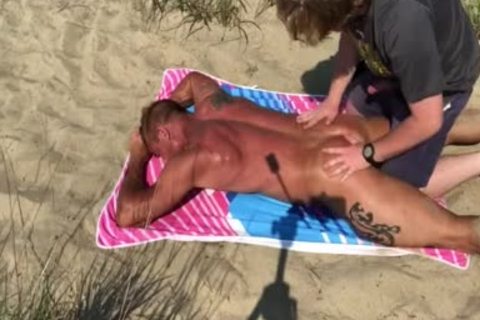 Dilf poked On The Beach