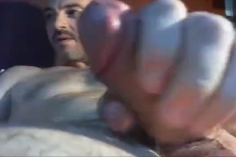 filthy Daddy wank And cum
