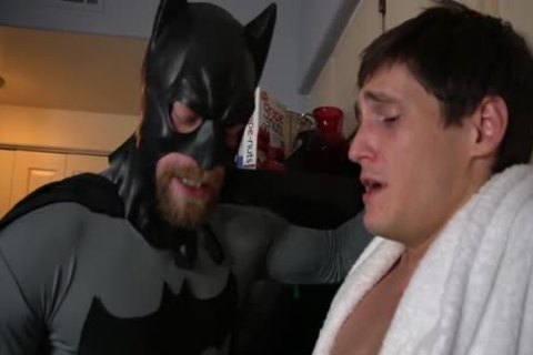 Batman gets Villain To Talk With blow job job And Tickling