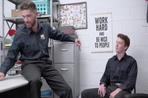 Bored Of Being Straight, Two Guards bang Each Other