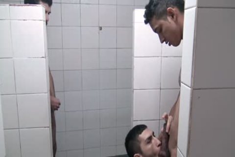 'lusty boys bang cute Latino In The baths'