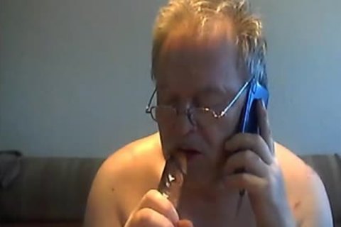 grandpa Play And love juice On webcam