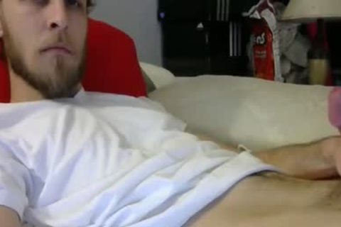 blonde lad With A long 10-Pounder Masturbating In cam