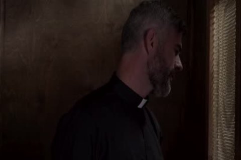 Catholic lad Edward Terrant Confessing Sins To Priest