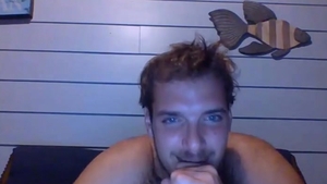 hairy chap Showing His ramrod In web camera