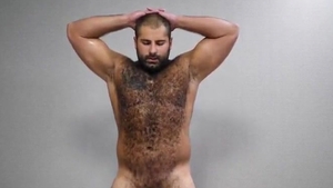 Samuel's much loved - hairy GOD's strip-gap TWITCHING-HJ-cum