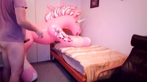 Spring Lily Inflatable Unicorn Sex Doll