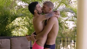 Blond fine And lustful. lovely homosexual Sex