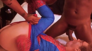 Spiderman bunch group-sex - Part two