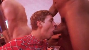 Spiderman bunch group-sex - Part two