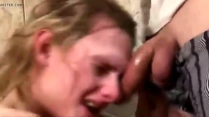 blond lad bath Domination