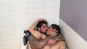 Post Shower oral pleasure-stimulation Session With large Daddy [ONLYFANS]