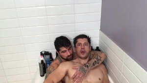 Post Shower oral pleasure-stimulation Session With large Daddy [ONLYFANS]