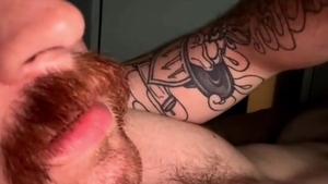 str8 Tatted delicious Ginger Stached POV (Ladies only cam)