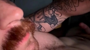 str8 Tatted delicious Ginger Stached POV (Ladies only cam)