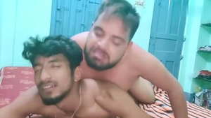 gorgeous Desi pair oral sex-sex And unprotected Creampie butthole?