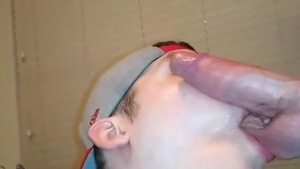 Hung straight lad Says face holes Feels Like bawdy cleft