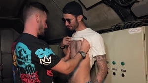 Rafael, David Vincent Give Yourself To The cock nice-looking Bearded man