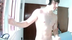 Spanish boy jerking off Late On Room