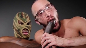 GayHub24.com - large darksome penis