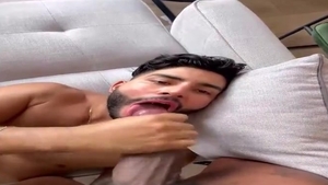 G - pounding Latin butthole