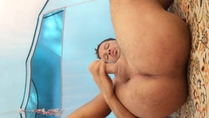 I sperm Sweetly Sitting In A Tent In Nature