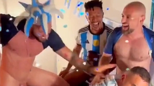 Argentine  Champiojn Du Monde Du Cul