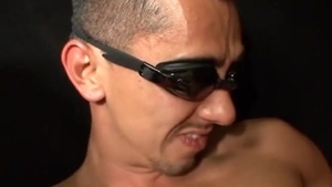 Goggle man