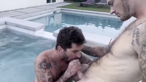 Christian Wilde pounds Chris Damned