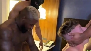 BBCs Destroying Blond boy hole